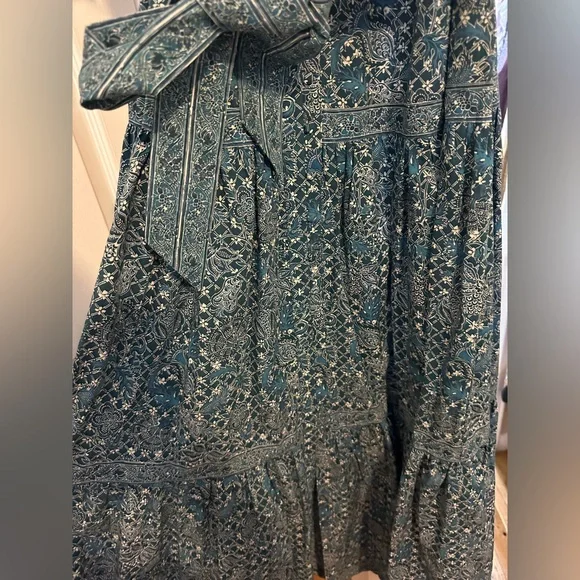 Hill House the Yara Dress in Calico Trellis - Picture 9 of 16